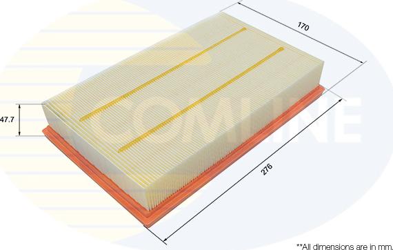 Comline EAF1011 - Повітряний фільтр autozip.com.ua