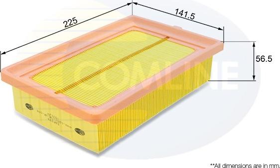 Comline EAF876 - Повітряний фільтр autozip.com.ua