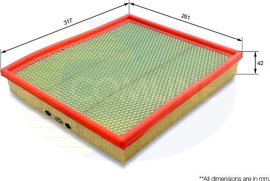 Comline EAF357 - Повітряний фільтр autozip.com.ua