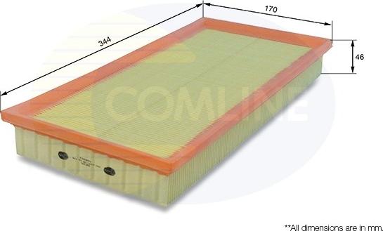 Comline EAF270 - Повітряний фільтр autozip.com.ua