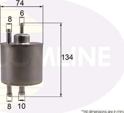 Comline EFF068 - Паливний фільтр autozip.com.ua