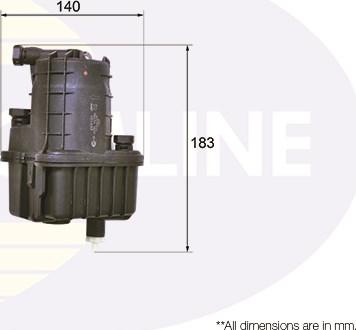 Comline EFF191 - Паливний фільтр autozip.com.ua