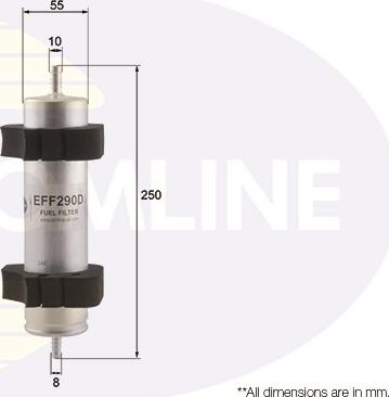 Comline EFF290D - Паливний фільтр autozip.com.ua