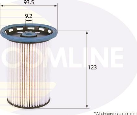 Comline EFF261 - Паливний фільтр autozip.com.ua