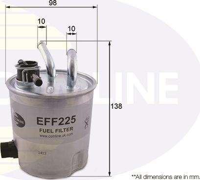 Comline EFF225 - Паливний фільтр autozip.com.ua