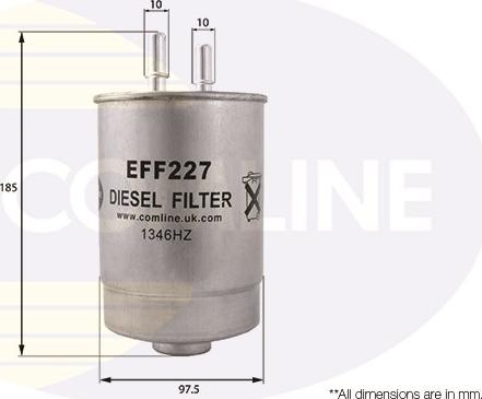 Comline EFF227 - Паливний фільтр autozip.com.ua