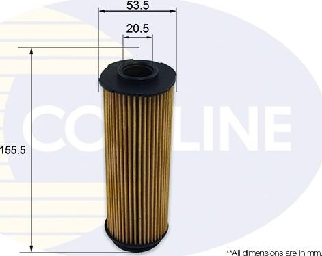 Comline EOF321 - Масляний фільтр autozip.com.ua