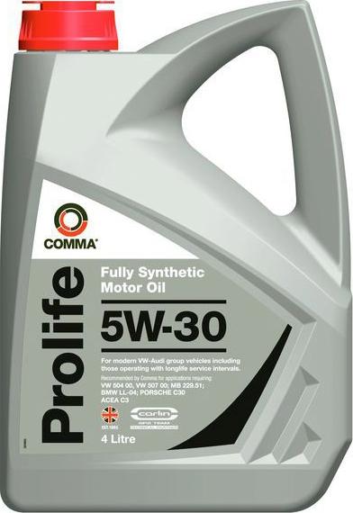 Comma PROLIFE5W304L - Моторна олива autozip.com.ua