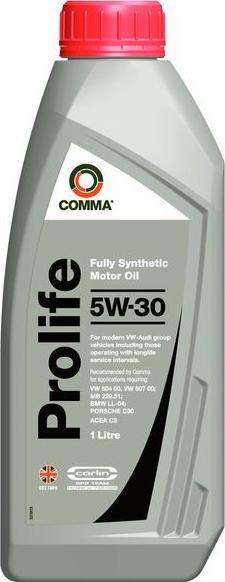 Comma PROLIFE5W301L - Моторна олива autozip.com.ua