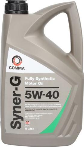 Comma SYNERG5W405L - Моторна олива autozip.com.ua