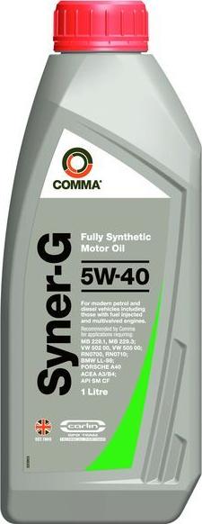 Comma SYNERG5W401L - Моторна олива autozip.com.ua