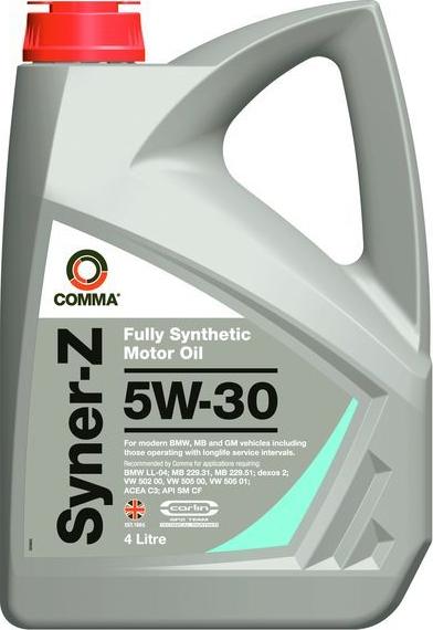 Comma SYNERZ5W304L - Моторна олива autozip.com.ua