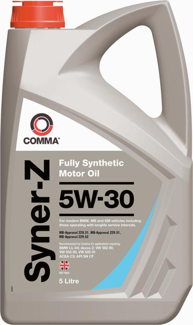 Comma SYNERZ5W305L - Моторне масло autozip.com.ua