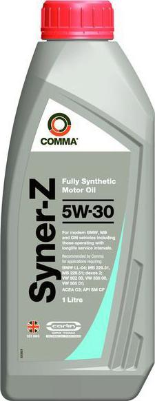 Comma SYNERZ5W301L - Моторна олива autozip.com.ua