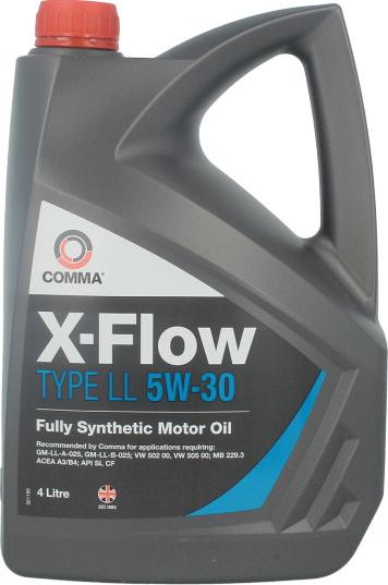 Comma XFLOWLL5W30SYNT4L - Моторна олива autozip.com.ua