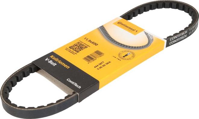 CONTINENTAL 11,9 X 650 - Клиновий ремінь autozip.com.ua