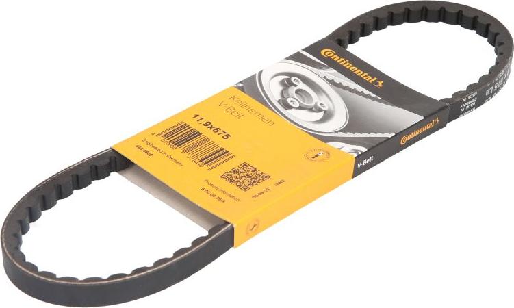 CONTINENTAL 11,9 X 675 - Клиновий ремінь autozip.com.ua