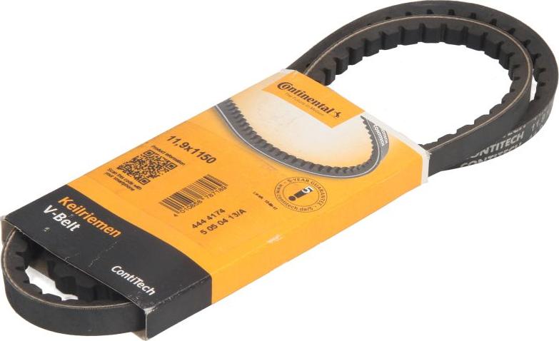 CONTINENTAL 11,9 X 1150 - Клиновий ремінь autozip.com.ua