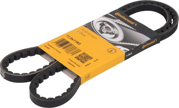 CONTINENTAL 11,9 X 1183 - Клиновий ремінь autozip.com.ua