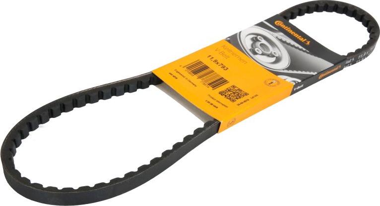 CONTINENTAL 11,9 X 793 - Клиновий ремінь autozip.com.ua