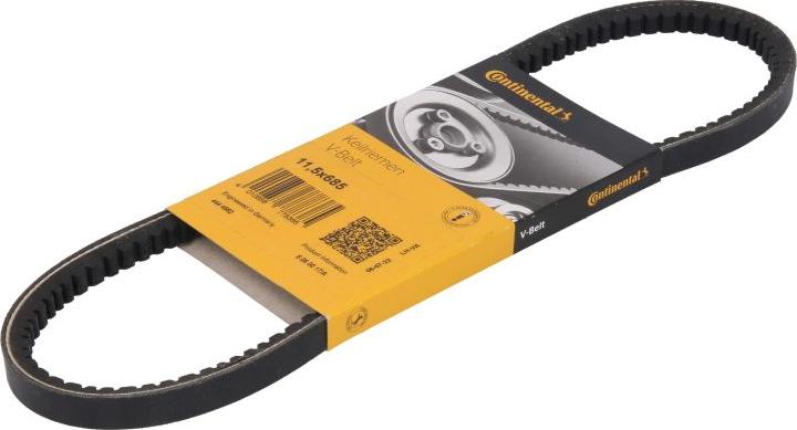 CONTINENTAL 11,5 X 685 - Клиновий ремінь autozip.com.ua