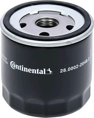 Continental 28.0002-2048.2 - Масляний фільтр autozip.com.ua