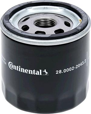Continental 28.0002-2043.2 - Масляний фільтр autozip.com.ua