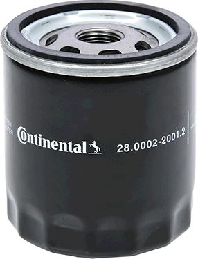 Continental 28.0002-2001.2 - Масляний фільтр autozip.com.ua