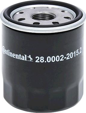 Continental 28.0002-2015.2 - Масляний фільтр autozip.com.ua