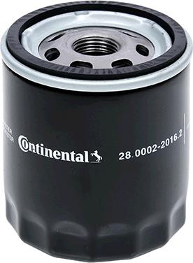 Continental 28.0002-2016.2 - Масляний фільтр autozip.com.ua