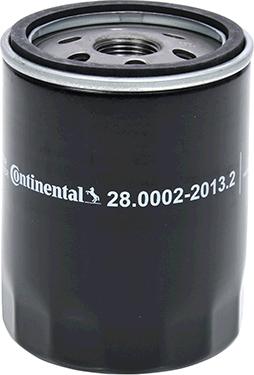 Continental 28.0002-2013.2 - Масляний фільтр autozip.com.ua