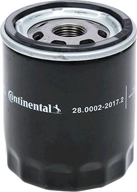 Continental 28.0002-2017.2 - Масляний фільтр autozip.com.ua