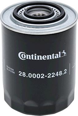 Continental 28.0002-2248.2 - Масляний фільтр autozip.com.ua