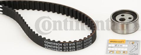 Contitech CT915K1 - Комплект ременя ГРМ autozip.com.ua