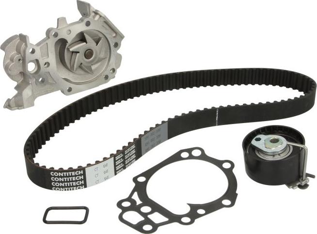CONTINENTAL CT1045WP1 - Водяний насос + комплект зубчатого ременя autozip.com.ua