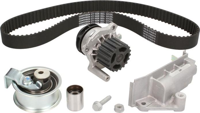 CONTINENTAL CT1028WP6 - Водяний насос + комплект зубчатого ременя autozip.com.ua
