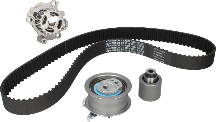 CONTINENTAL CT1028WP2 - Водяний насос + комплект зубчатого ременя autozip.com.ua