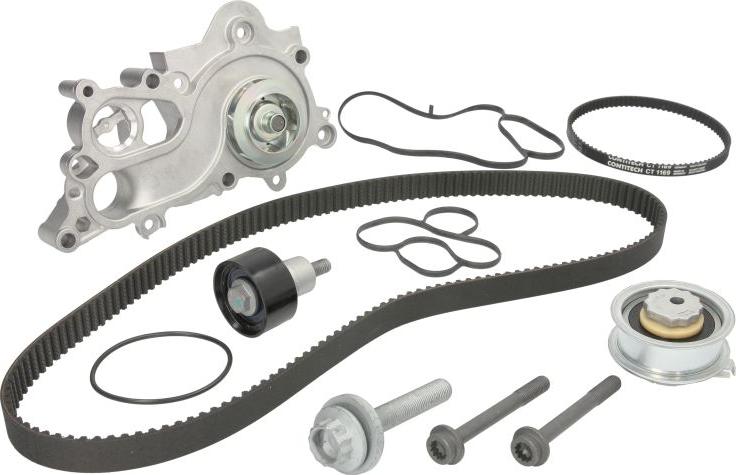 CONTINENTAL CT1167WP2PRO - Водяний насос + комплект зубчатого ременя autozip.com.ua