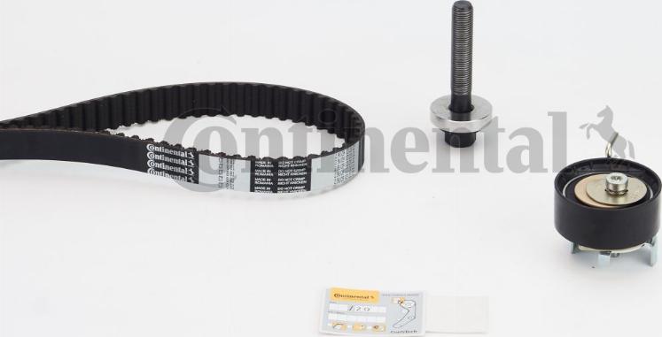 Contitech CT 881 K6 - Комплект ременя ГРМ autozip.com.ua