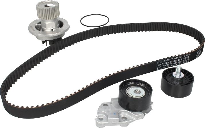 CONTINENTAL CT 887 WP2 - Водяний насос + комплект зубчатого ременя autozip.com.ua