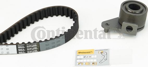 Contitech CT825K1 - Комплект ременя ГРМ autozip.com.ua