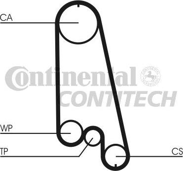 CONTINENTAL CT874WP7 - Водяний насос + комплект зубчатого ременя autozip.com.ua