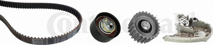 CONTINENTAL CT1148WP1 - Водяний насос + комплект зубчатого ременя autozip.com.ua