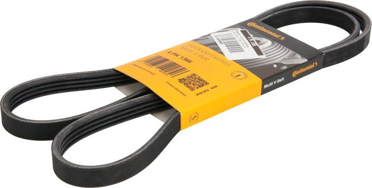 CONTINENTAL 4 PK 1366 - Поліклиновий ремінь autozip.com.ua