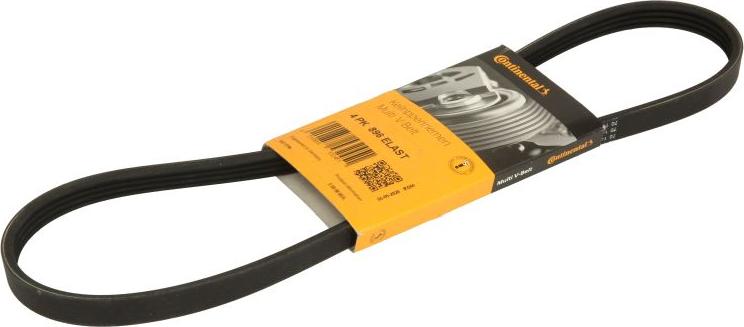 CONTINENTAL 4 PK 896 ELAST - Поліклиновий ремінь autozip.com.ua
