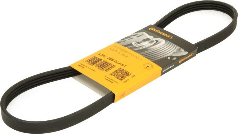 CONTINENTAL 4 PK 850 ELAST - Поліклиновий ремінь autozip.com.ua