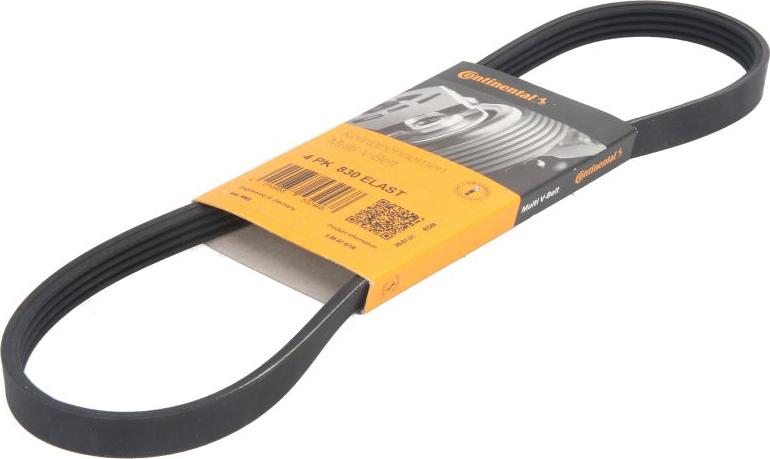 CONTINENTAL 4PK830 ELAST - Поліклиновий ремінь autozip.com.ua