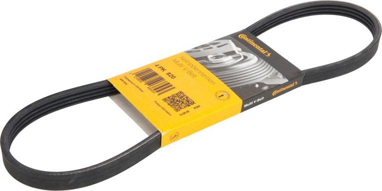 CONTINENTAL 4PK820 - Поліклиновий ремінь autozip.com.ua