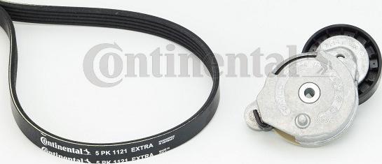 Contitech 5 PK 1121 EXTRA K1 - Поликлиновий ремінний комплект autozip.com.ua