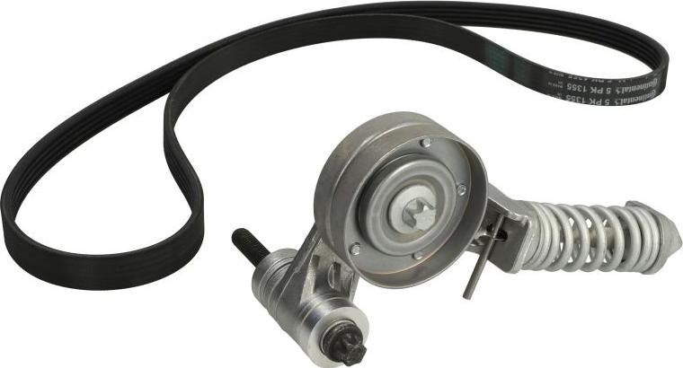 CONTINENTAL 5 PK 1355 K1 - Поликлиновий ремінний комплект autozip.com.ua